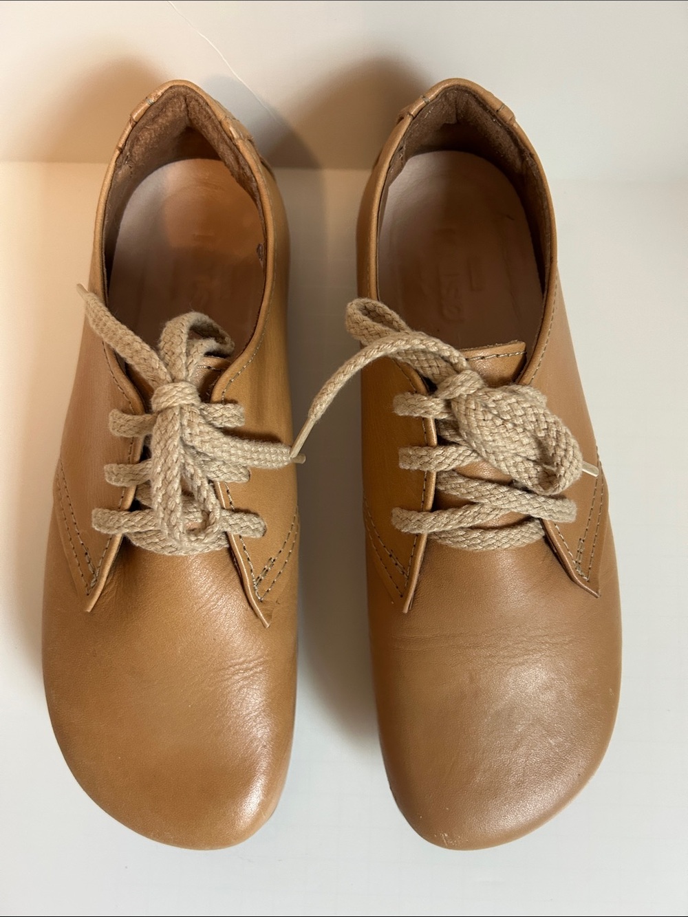 Kalso Earth Shoe Faroe Lokah, natural tan leather, Size 9